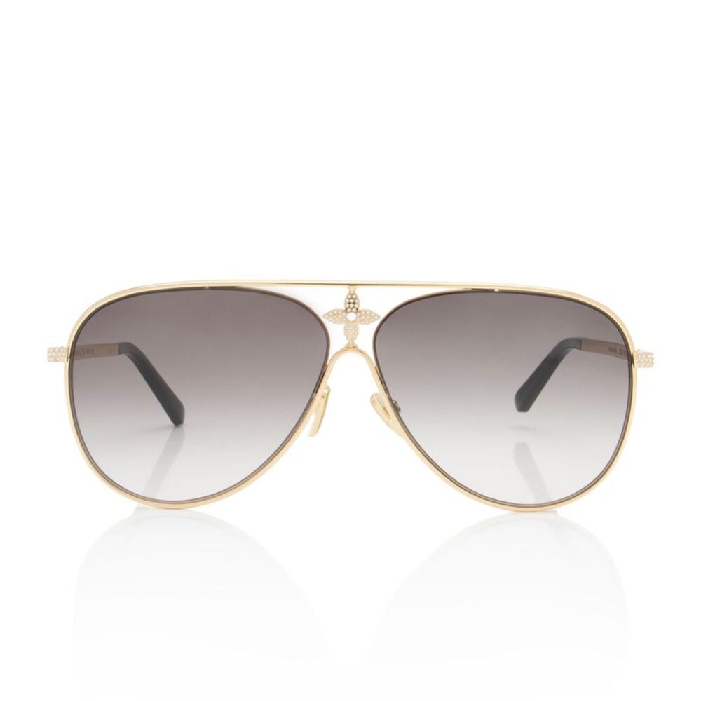 Louis Vuitton Crystal LV Star Pilot Sunglasses - Picture 1 of 5